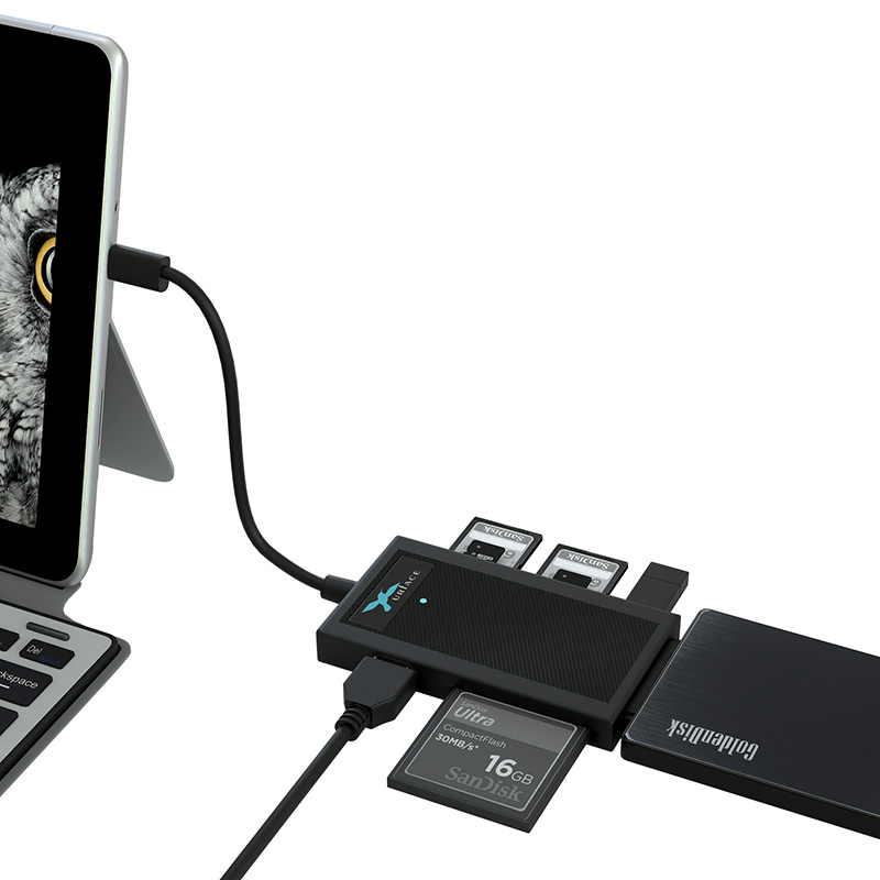 IMD-SGO355　Surface アダプタ USB変換ドッキングサプライ SD HDMI