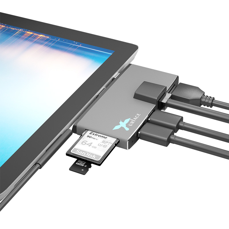 IMD-SUR331/332/333　Surfaceアダプタ USB変換ドッキングサプライ（Pro5/4/3用）