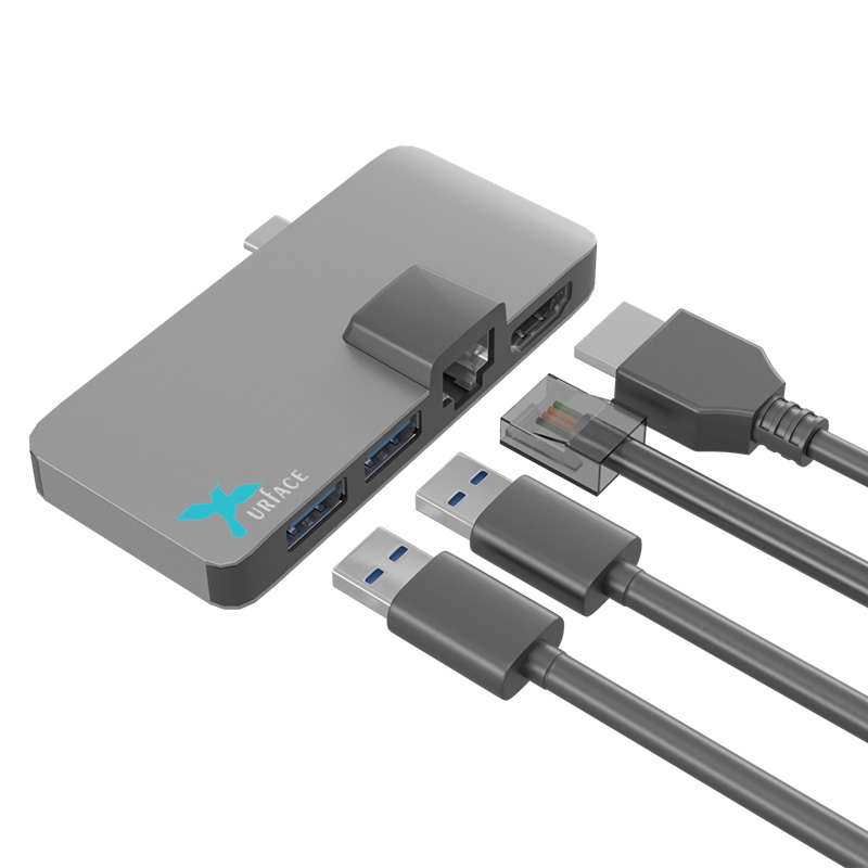 IMD-UTC370　Docking USB3.0 Hub &  HDMI & LAN for LAPTOP