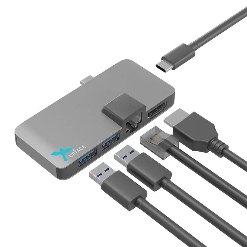 IMD-UTC371　Docking USB3.0 Hub &  HDMI & LAN+PD for LAPTOP